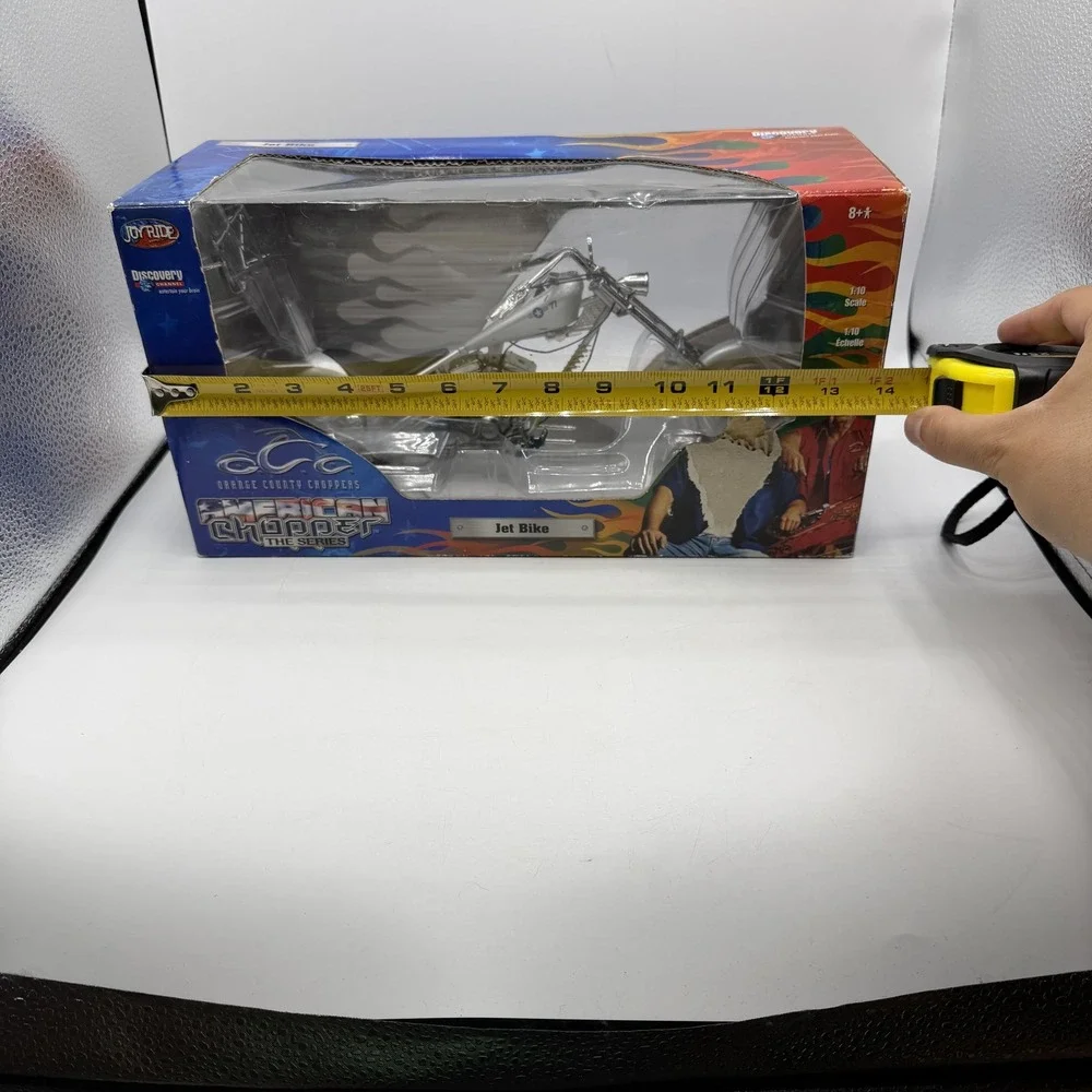 2004 DIECAST JET BIKE AMERICAN CHOPPER MOTORCYCLE 1:10 by ORANGE COUNTY CHOPPERS